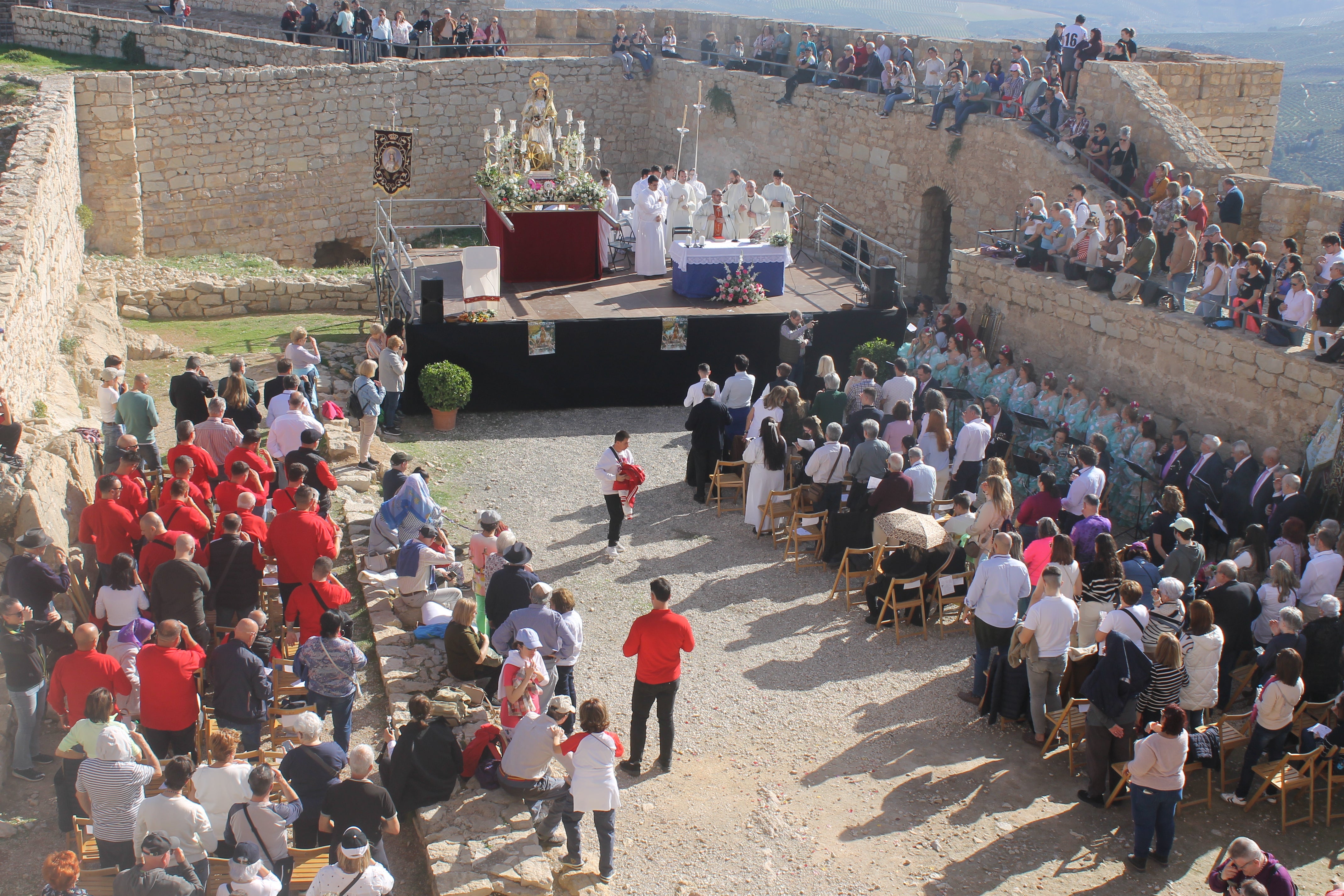 Las imágenes de la romería de Santa Catalina