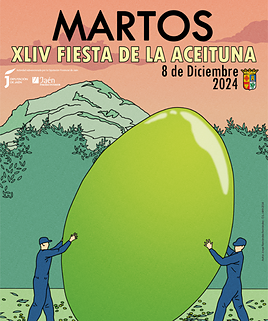 Cartel de la Fiesta de Martos.
