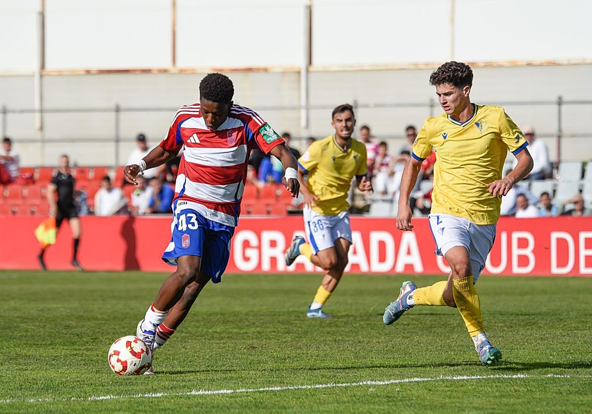 Kevlin Henry, durante el partido.