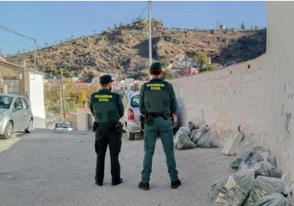 Operación en Pinos Puente hace dos semanas.