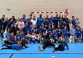 Cantera Sur celebra una gran victoria.