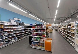 Interior de una de las tiendas de Action.