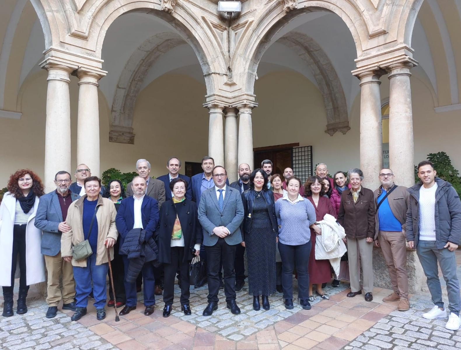 Participantes en la jornada técnica sobre los archivos en la provincia.