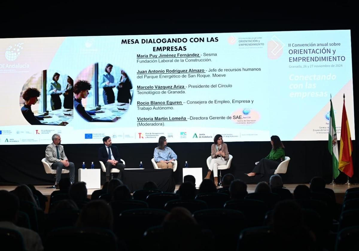 II Convención anual sobre Orientación y Emprendimiento celebrado en Granada.