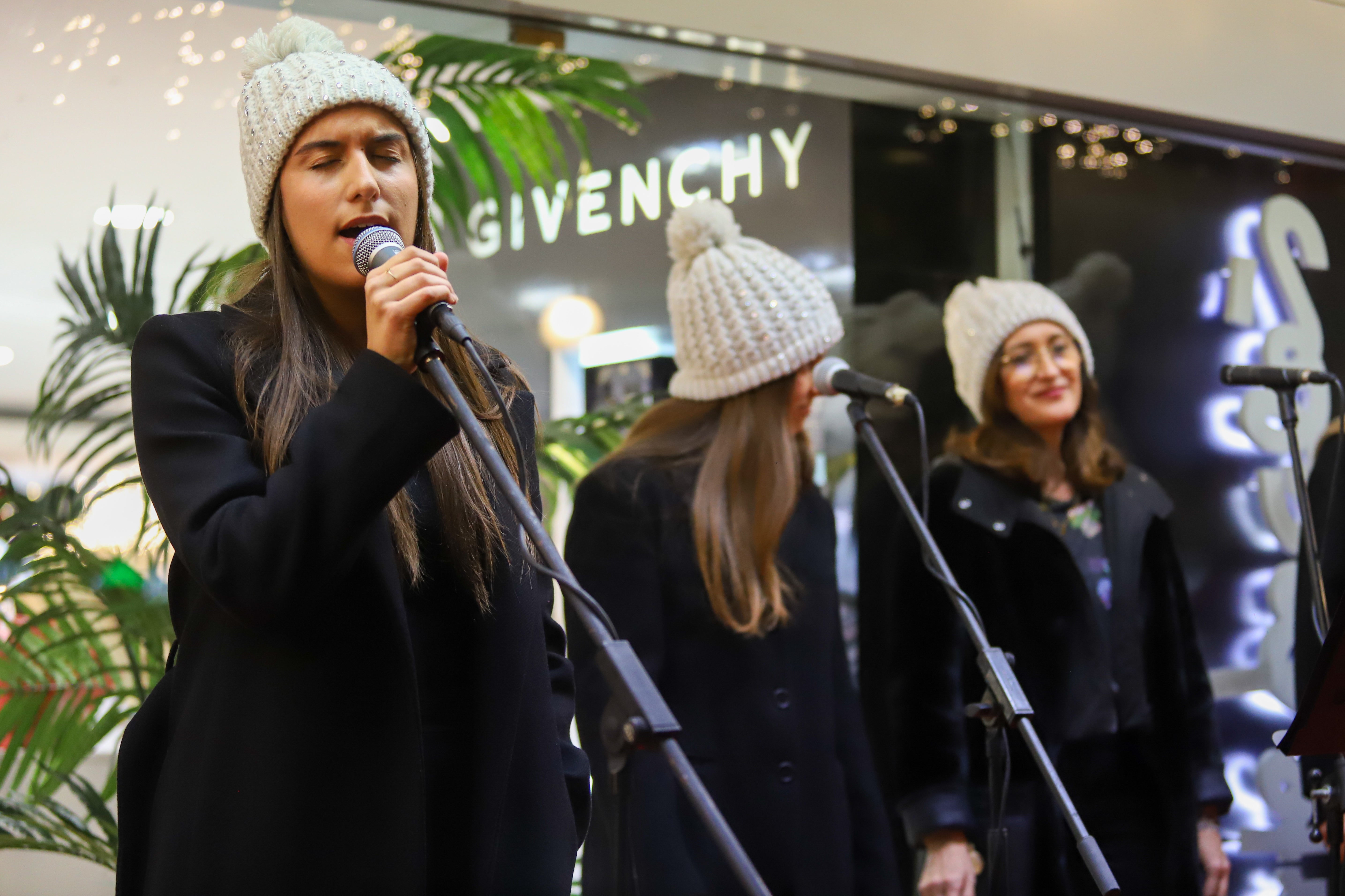 Las imágenes del alumbrado navideño en Granada de El Corte Inglés