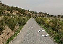 Carretera en la que se ha producido el accidente mortal.