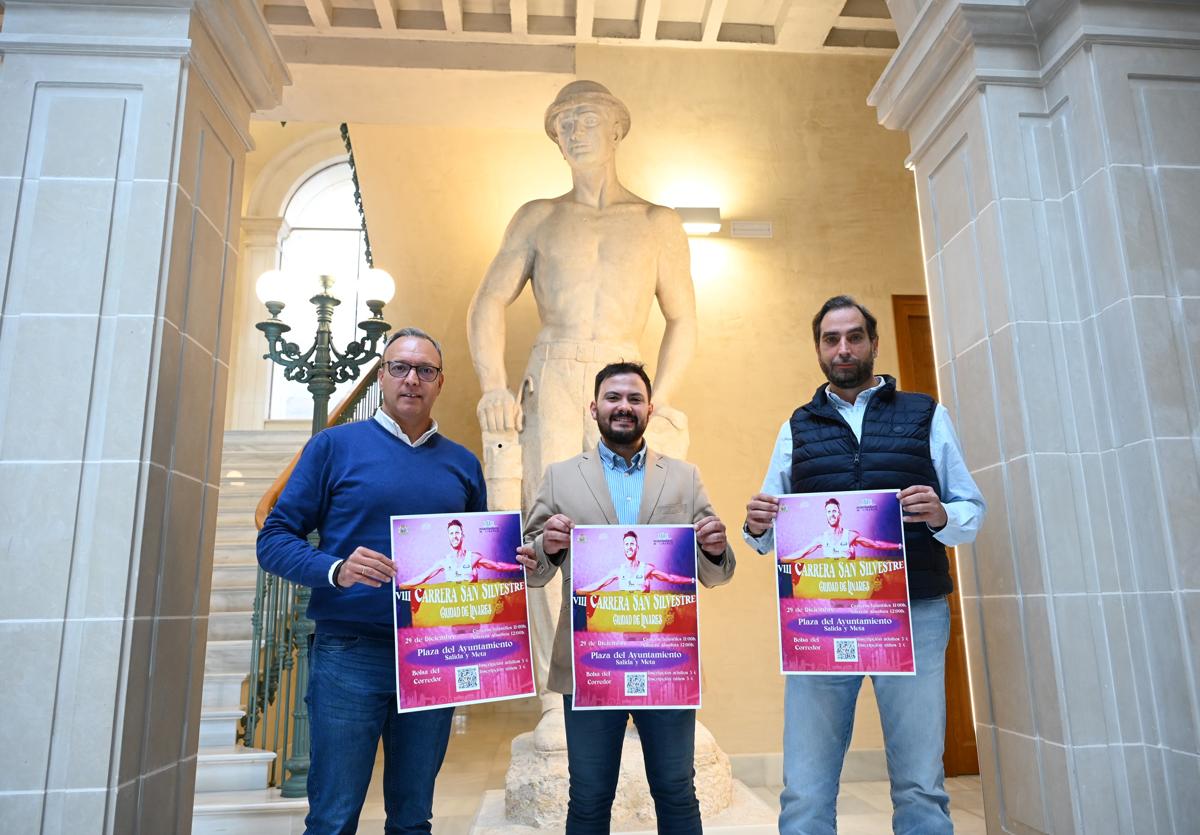 Presentación de la VIII Carrera San Silvestre 'Ciudad de Linares', que se celebrará el 29 de diciembre