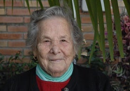 Josefa Mancilla, la abuela de Los Guájares.