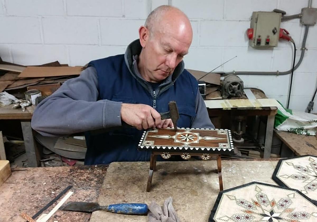 Jesús Molero Sabador, maestro artesano.