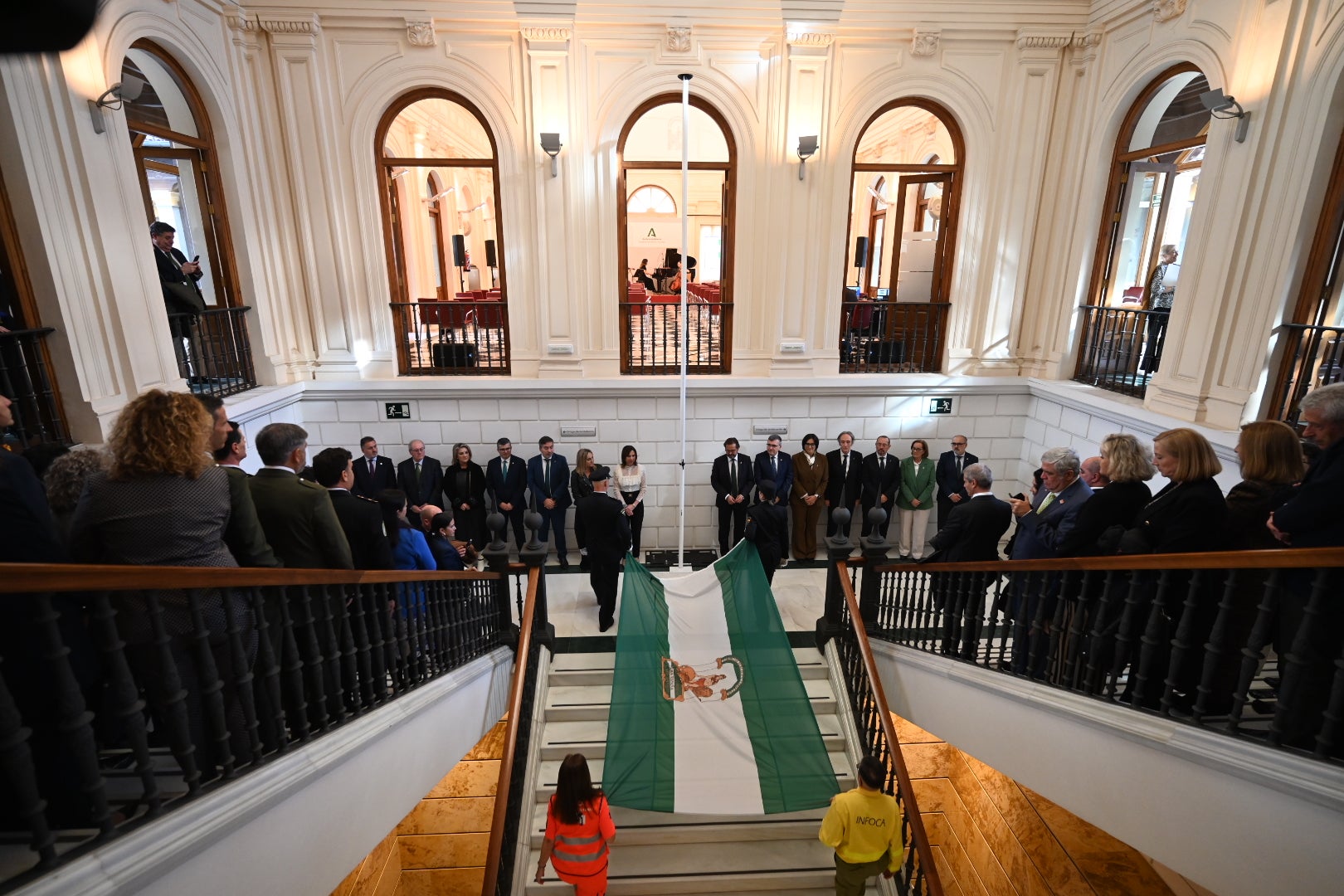 El Día de la Bandera de Andalucía en Granada, en imágenes