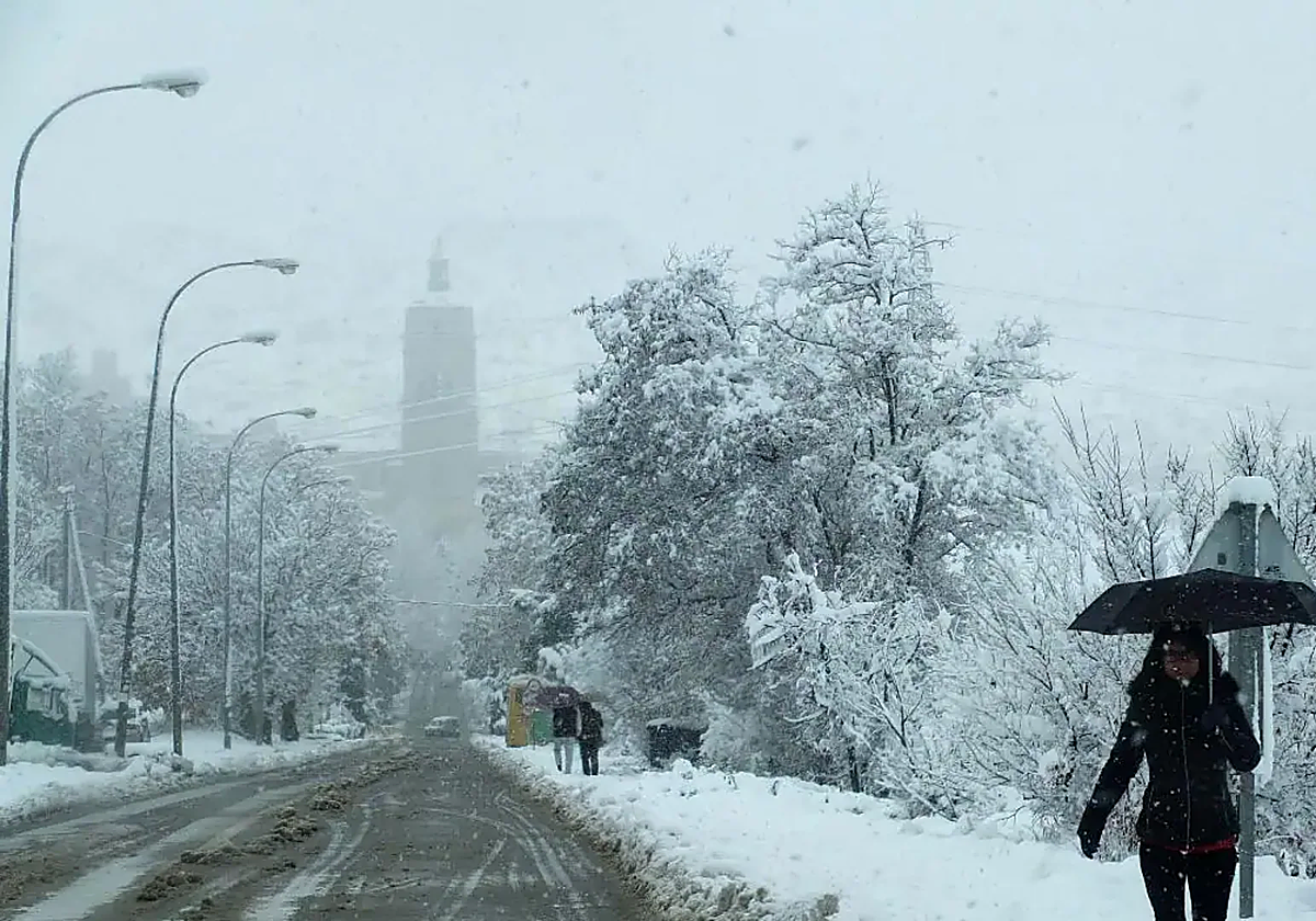 El primer temporal invernal amenaza a Andalucía.