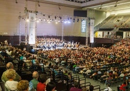 Concierto de la Orquesta Ciudad de Granada en el Palacio de Deportes.