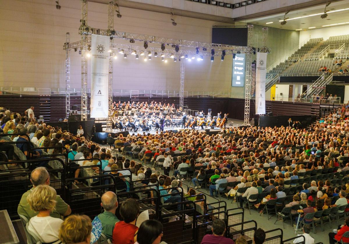 Concierto de la Orquesta Ciudad de Granada en el Palacio de Deportes.