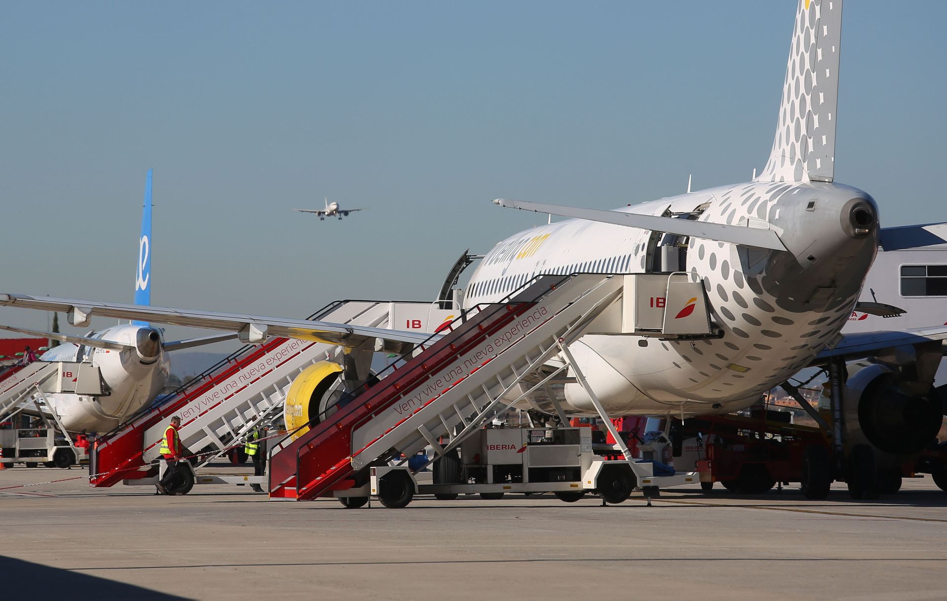 Operativa de Vueling en el Aeropuerto de Granada.