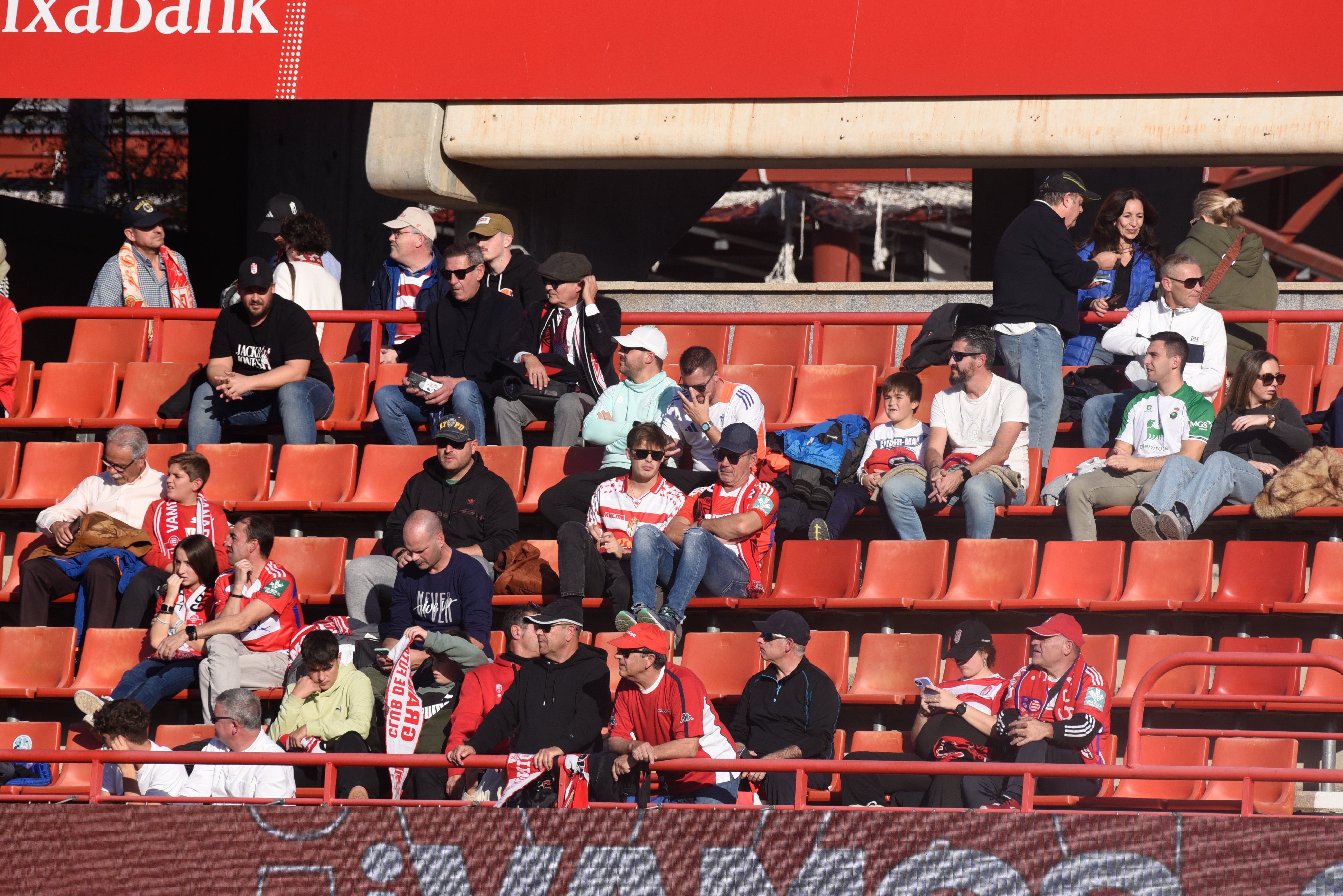 Búscate en la grada de Los Cármenes en el Granada-Racing