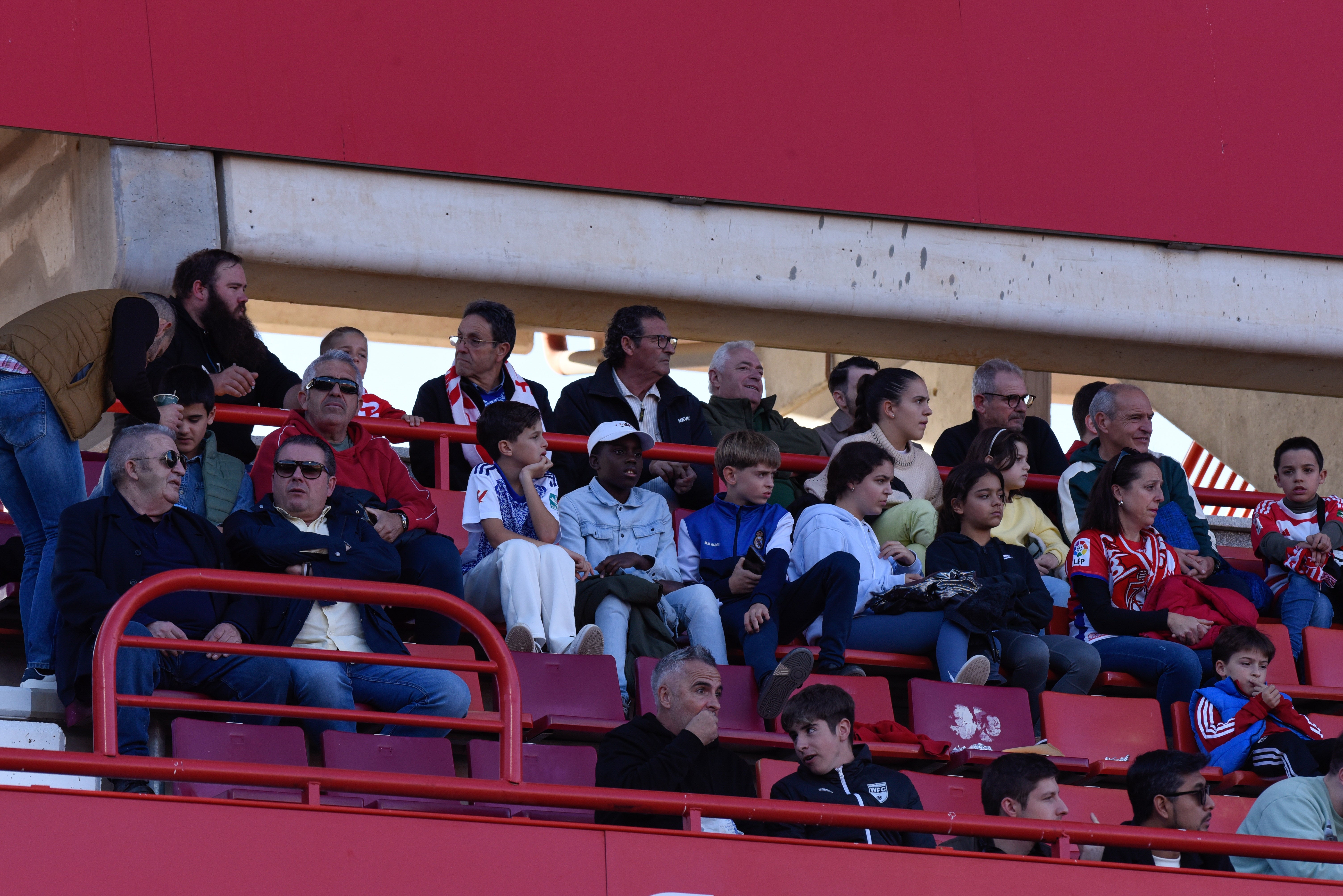 Búscate en la grada de Los Cármenes en el Granada-Racing