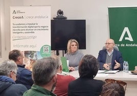 Reunión con los agricultores para tratar las medidas.