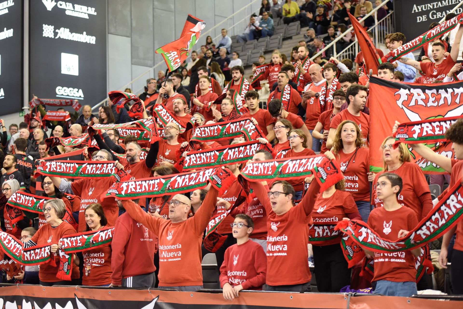 Encuéntrate en la grada del Palacio de Deportes en el Covirán - Joventut