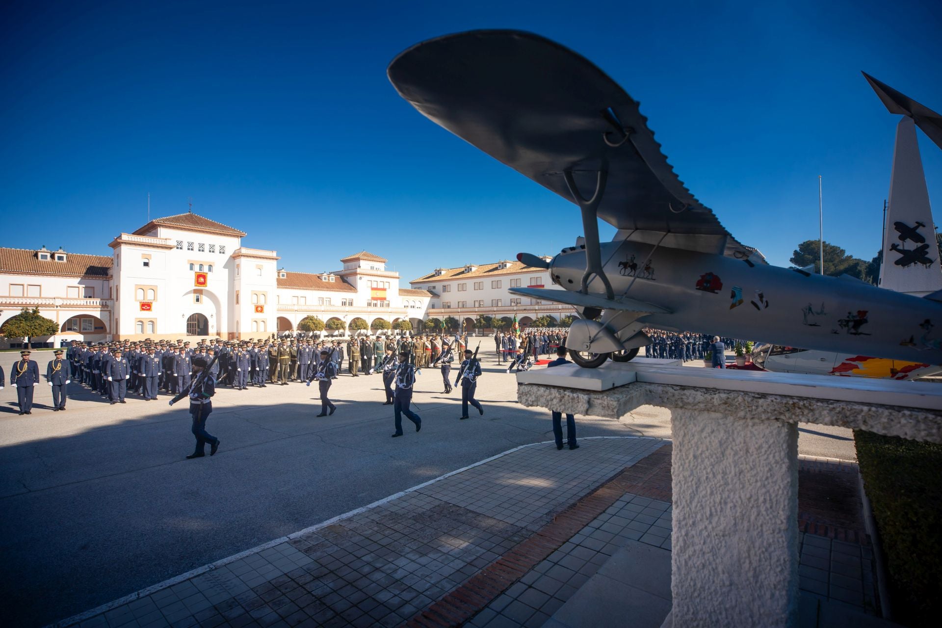 Las imágenes de la celebración de la Virgen de Loreto en la Base Aérea de Armilla