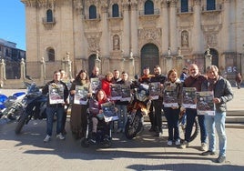 Presentación de la séptima edición de la Papanoelada Motera de Jaén.