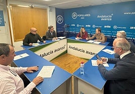 El PP provincia celebró este martes una reunión de su Comisión Permanente.