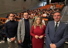 Francisco José Solano Rodríguez, Agustín González, Elena González y Juan Diego Ramírez.