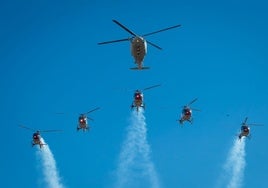 Las imágenes de la celebración de la Virgen de Loreto en la Base Aérea de Armilla