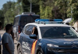 Imagen de archivo de un vehículo de la Policía Nacional.