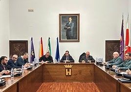 Reunión de la Junta Local de Seguridad de Baeza