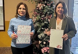 Purificación Muñoz y Ana Belén Molina.