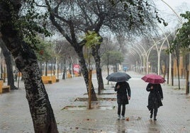 Lluvias en Andalucía.