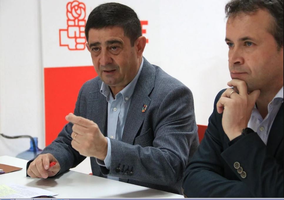 Paco Reyes y Julio Millán, en una rueda de prensa anterior.