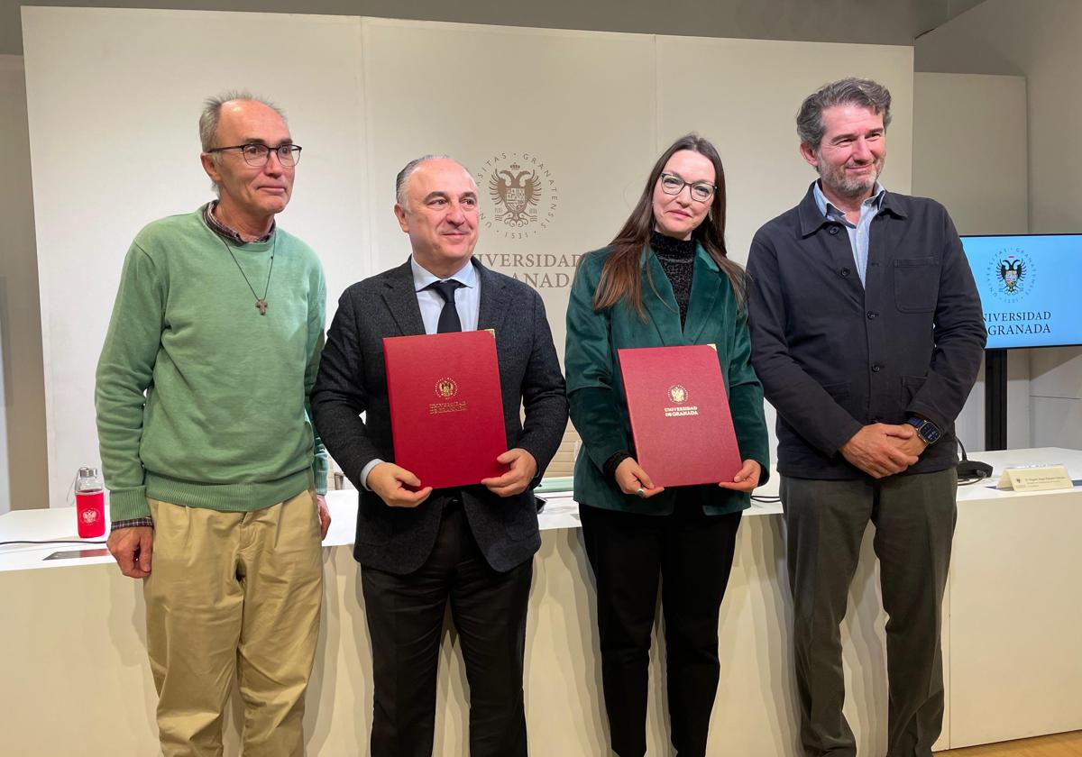 Estudiantes de Educación y la Asociación de voluntarios de Caixabank trabajarán para incrementar el éxito educativo