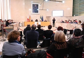 Pleno del Ayuntamiento de Almería.