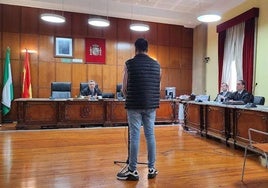 Imagen del desarrollo del juicio en la Audiencia Provincial.