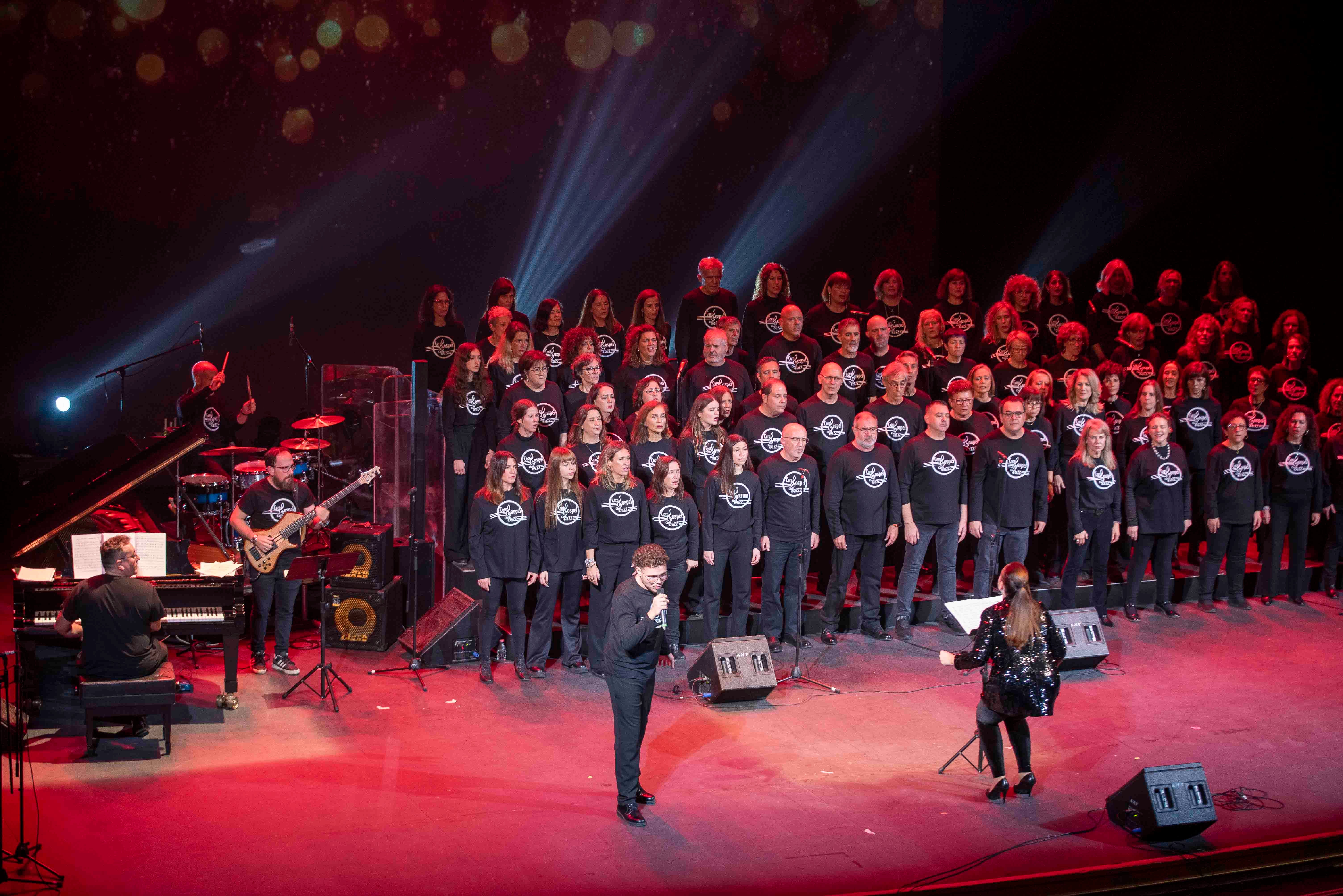 El Coro Góspel Clasijazz conecta con los corazones del público, a través de la espiritualidad de la música y las buenas voces