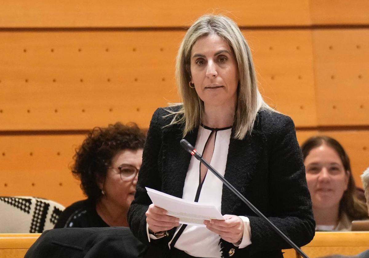 Mariola Aranda en el Senado