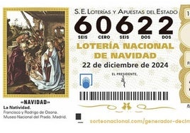 Lotería de Navidad 2024.