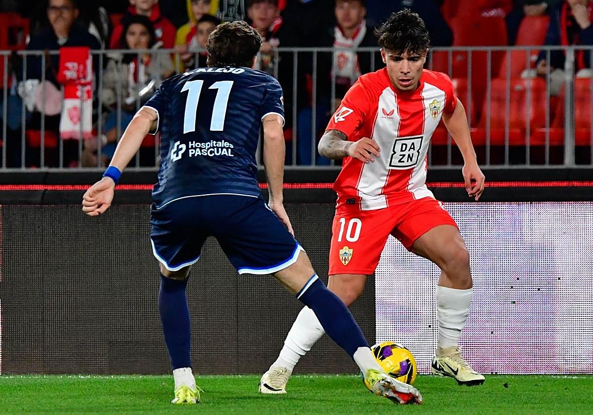 Melamed encarando a Alejo del Cádiz