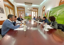 Reunión de la comisión de los Premios Degusta Jaén.