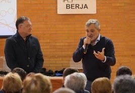 Inauguración de las jornadas en Berja por parte de Ángel Escobar.