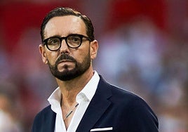 El técnico azulón, José Bordalás.