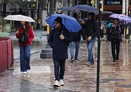 Lluvias y tormentas en Andalucía este fin de semana.