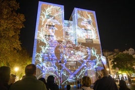 Últimos días para disfrutar de ADDA, el vídeo mapping de Navidad de Fundación Caja Rural Granada 