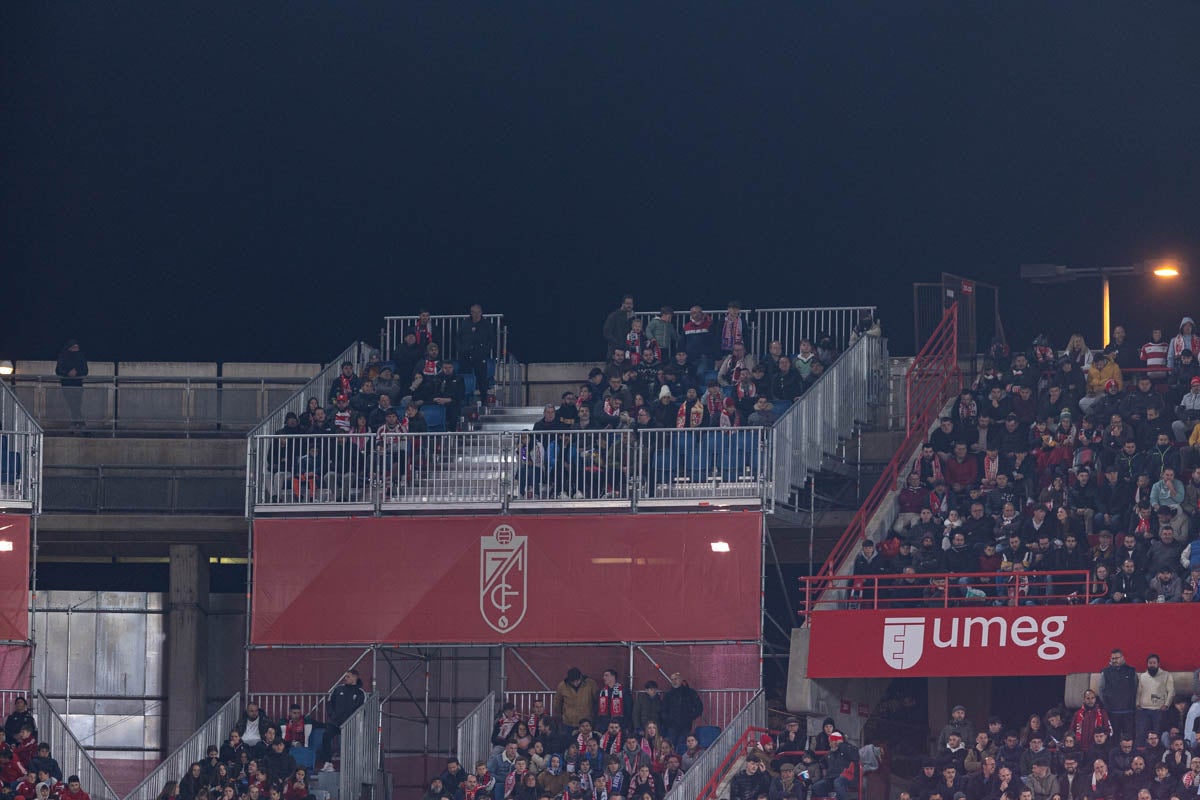 Encuéntrate en Los Cármenes en el partido ante el Getafe