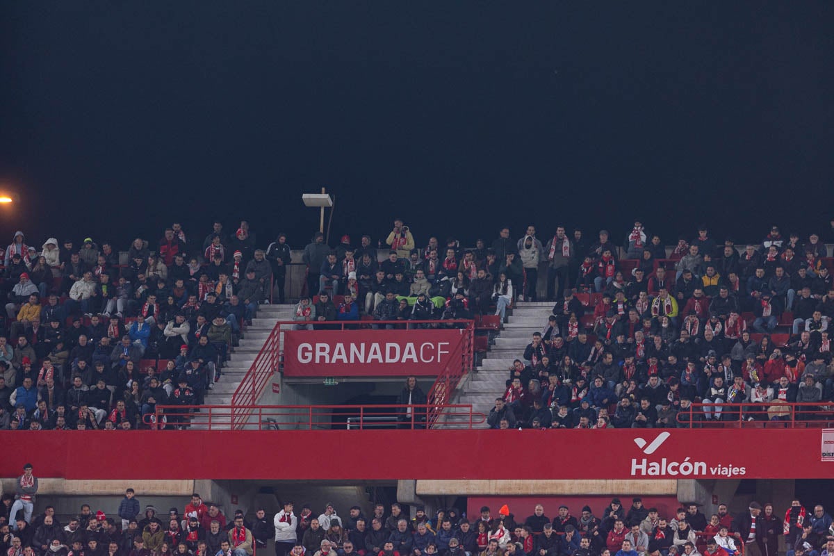 Encuéntrate en Los Cármenes en el partido ante el Getafe