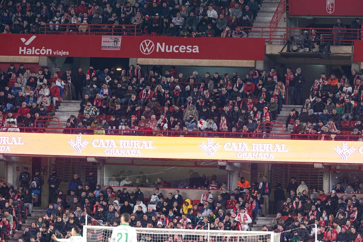 Encuéntrate en Los Cármenes en el partido ante el Getafe