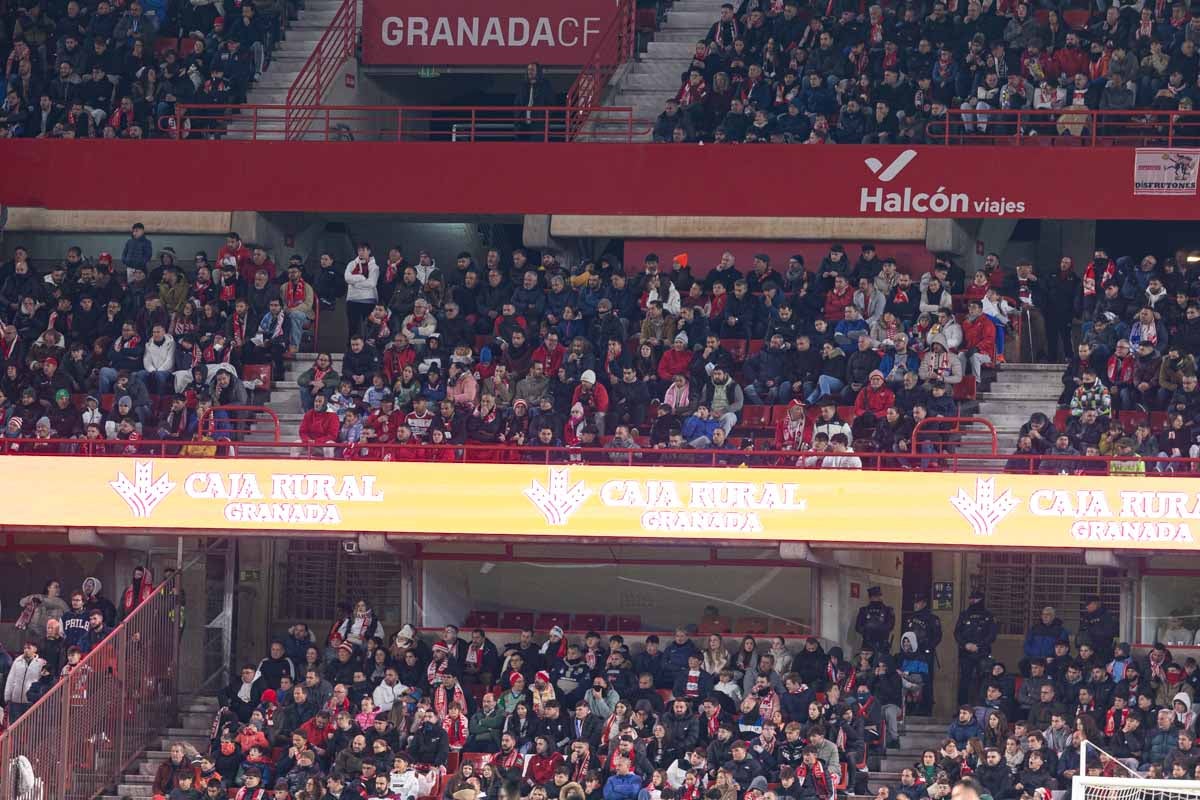 Encuéntrate en Los Cármenes en el partido ante el Getafe