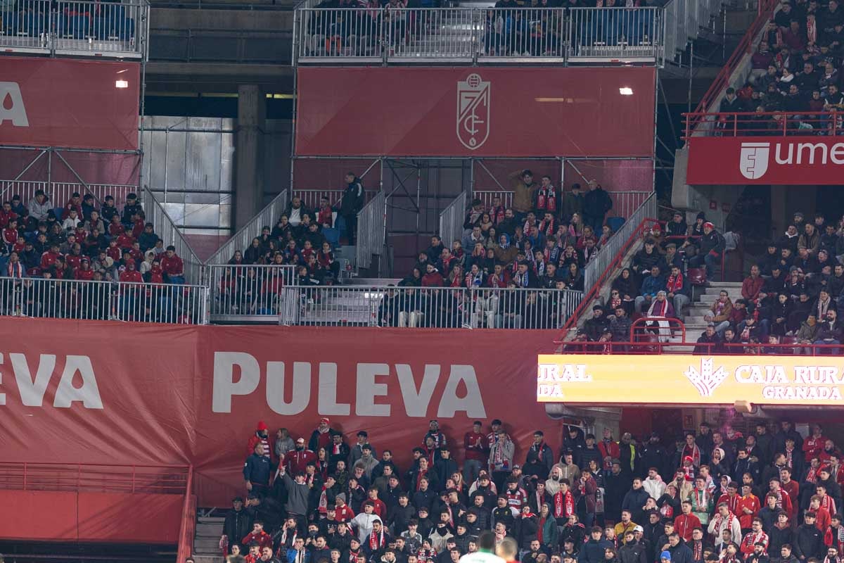 Encuéntrate en Los Cármenes en el partido ante el Getafe