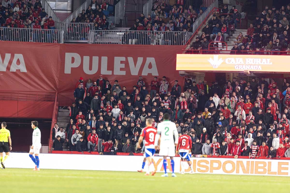 Encuéntrate en Los Cármenes en el partido ante el Getafe